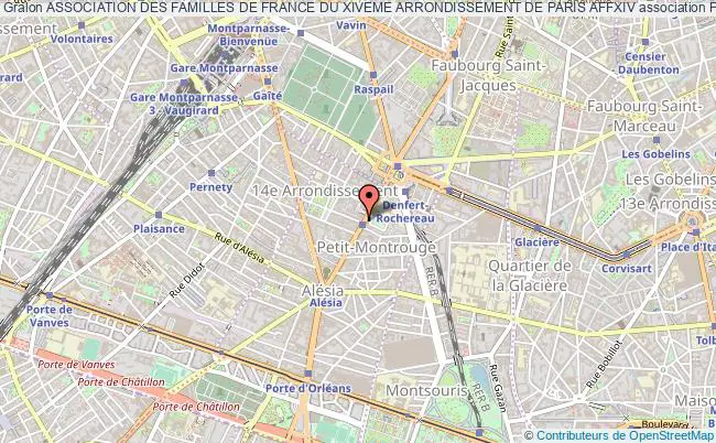 plan association Association Des Familles De France Du Xiveme Arrondissement De Paris Affxiv Paris