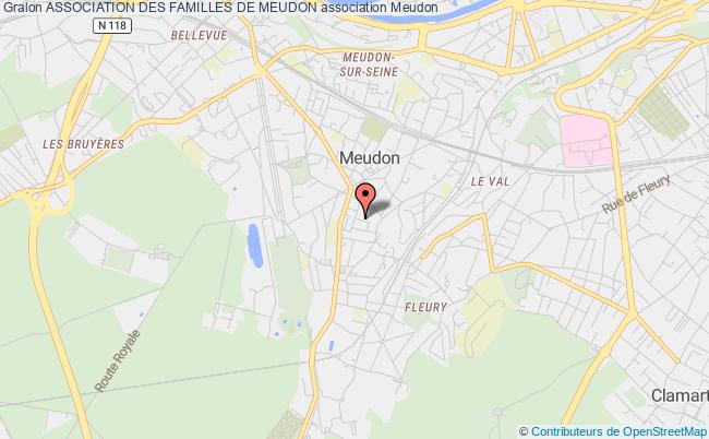 plan association Association Des Familles De Meudon Meudon