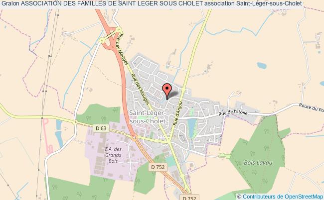 plan association Association Des Familles De Saint Leger Sous Cholet Saint-Léger-sous-Cholet