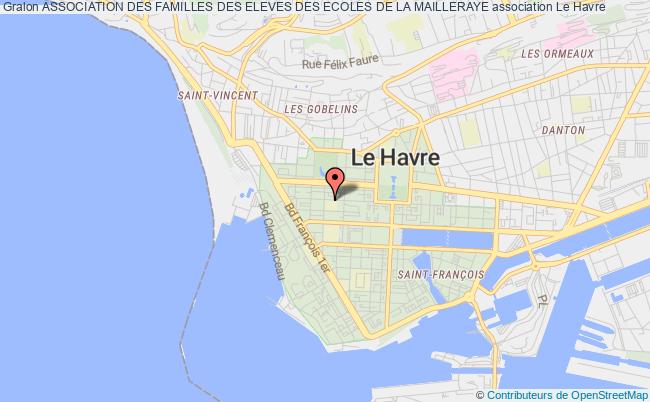 plan association Association Des Familles Des Eleves Des Ecoles De La Mailleraye Le Havre