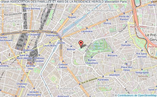plan association Association Des Familles Et Amis De La Residence Herold Paris