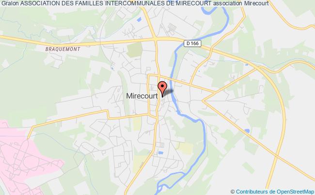 plan association Association Des Familles Intercommunales De Mirecourt Mirecourt