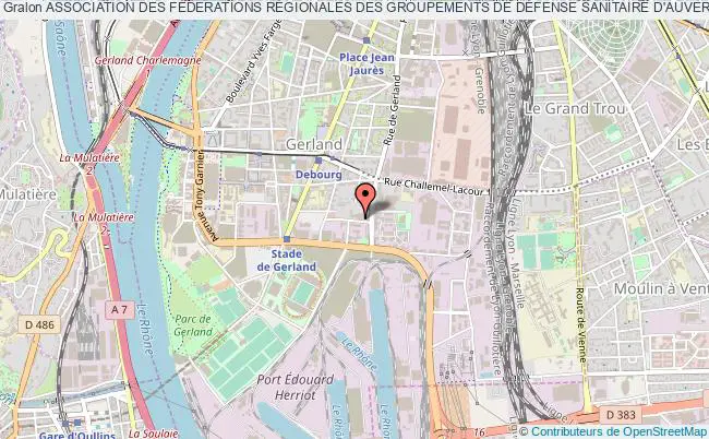plan association Association Des FÉderations RÉgionales Des Groupements De DÉfense Sanitaire D'auvergne Et De Rhone-alpes Lyon