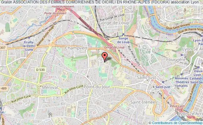 plan association Association Des Femmes Comoriennes De Oichili En Rhone-alpes (fdcora) Lyon