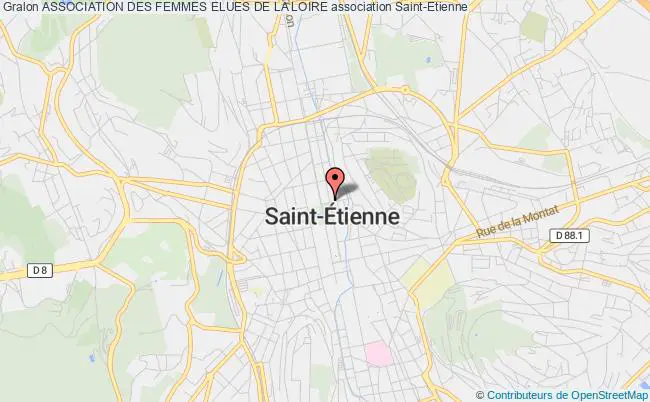 plan association Association Des Femmes Elues De La Loire Saint-Étienne