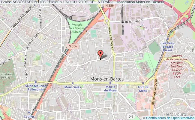 plan association Association Des Femmes Lao Du Nord De La France Mons-en-Baroeul