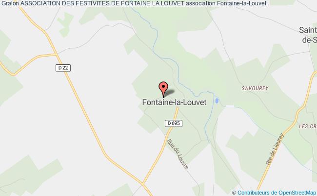 plan association Association Des Festivites De Fontaine La Louvet Fontaine-la-Louvet