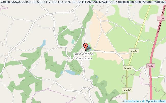 plan association Association Des Festivites Du Pays De Saint Amand-magnazeix Saint-Amand-Magnazeix