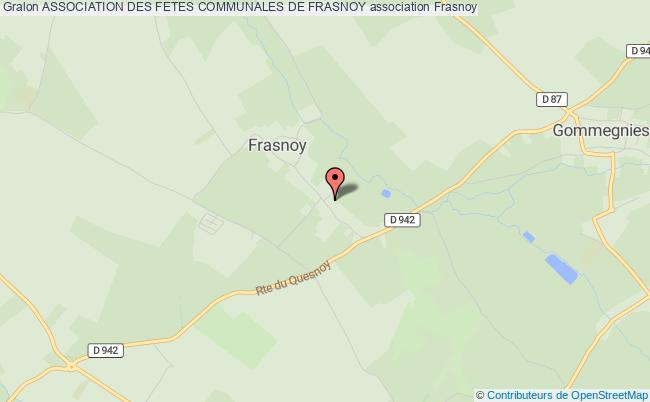 plan association Association Des Fetes Communales De Frasnoy Frasnoy