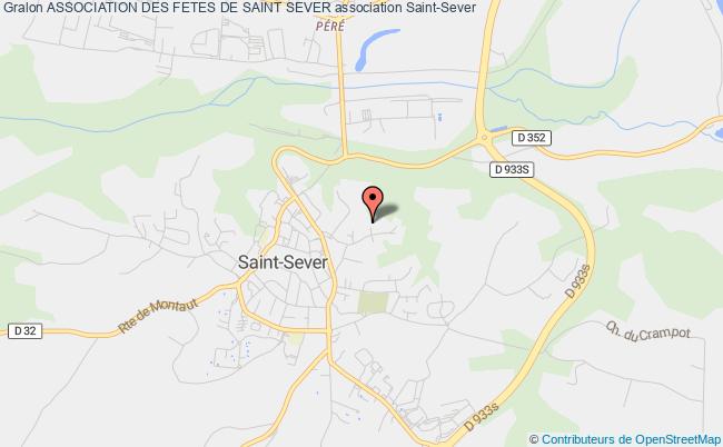 plan association Association Des Fetes De Saint Sever Saint-Sever