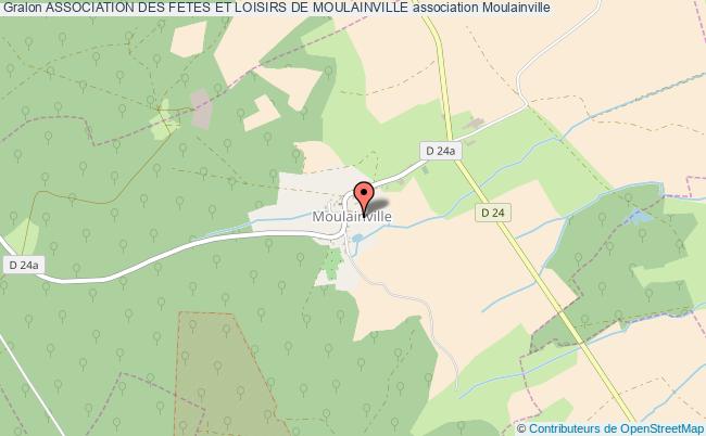 plan association Association Des Fetes Et Loisirs De Moulainville Moulainville