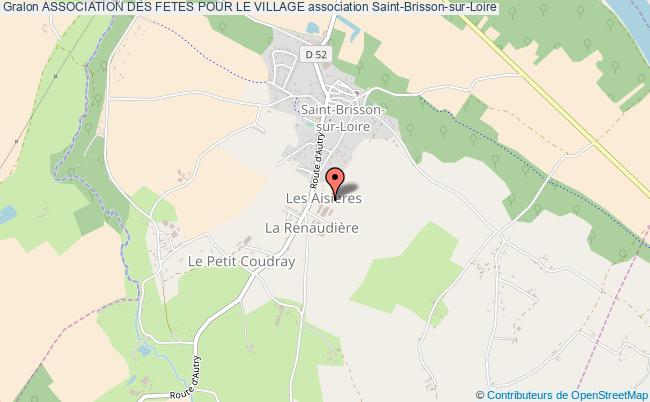 plan association Association Des Fetes Pour Le Village Saint-Brisson-sur-Loire