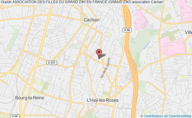 plan association Association Des Filles Du Grand Ziki En France (grand Ziki) Cachan