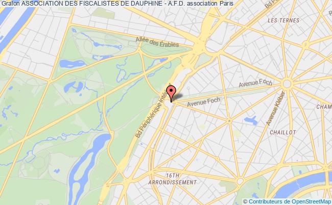 plan association Association Des Fiscalistes De Dauphine - A.f.d. PARIS
