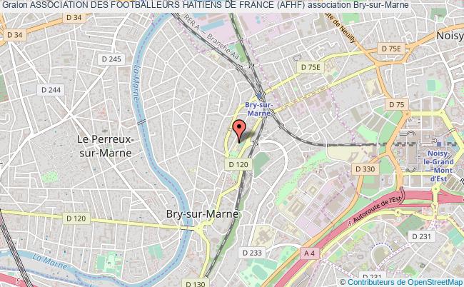 plan association Association Des Footballeurs HaÏtiens De France (afhf) Bry-sur-Marne