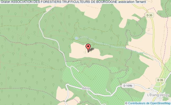 plan association Association Des Forestiers Trufficulteurs De Bourgogne Ternant