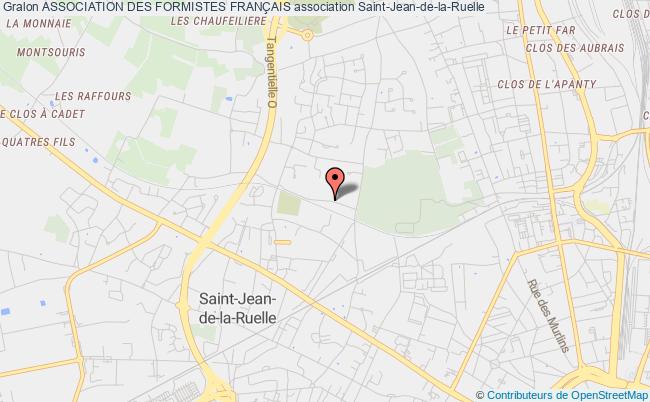 plan association Association Des Formistes FranÇais Saint-Jean-de-la-Ruelle