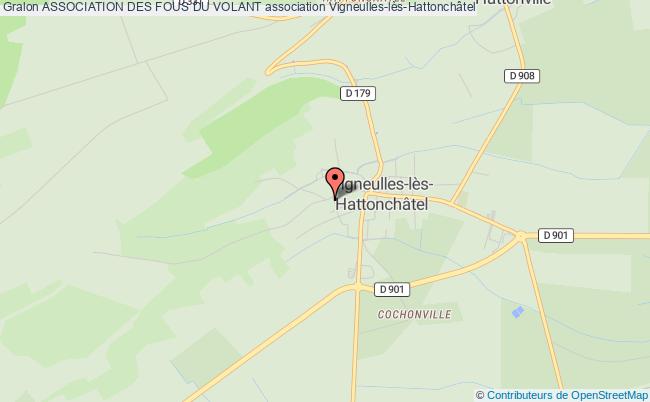 plan association Association Des Fous Du Volant Vigneulles-lès-Hattonchâtel