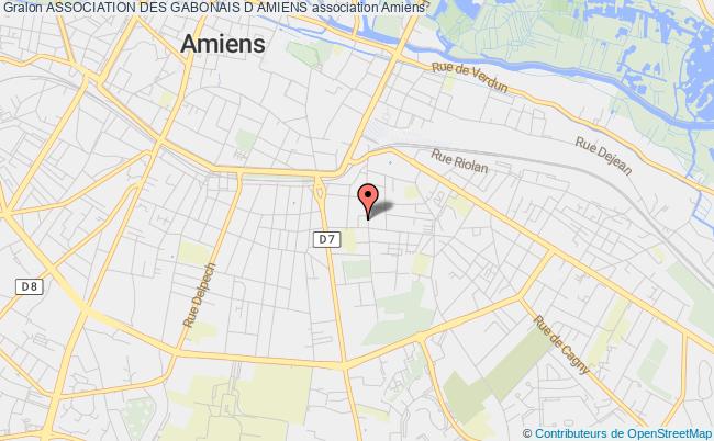 plan association Association Des Gabonais D Amiens Amiens