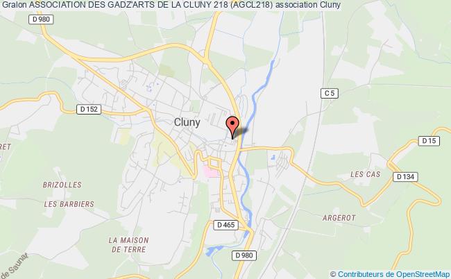 plan association Association Des Gadz'arts De La Cluny 218 (agcl218) Cluny