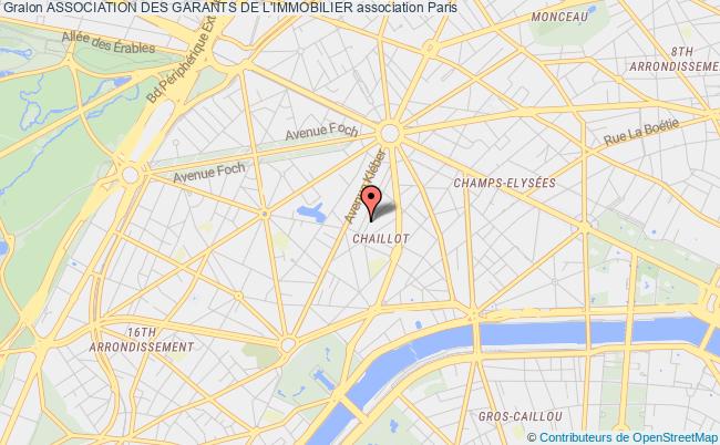 plan association Association Des Garants De L'immobilier Paris