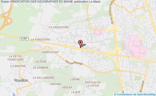 ASSOCIATION DES GEOGRAPHES DU MAINE