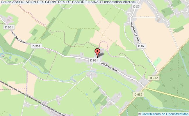 plan association Association Des Geriatres De Sambre Hainaut Villereau