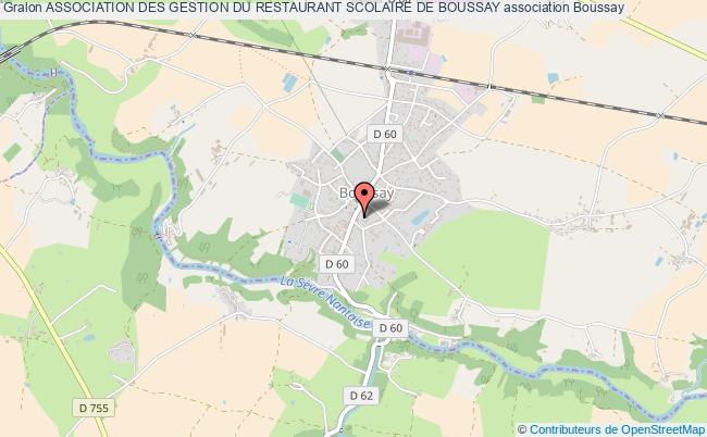 ASSOCIATION DES GESTION DU RESTAURANT SCOLAIRE DE BOUSSAY