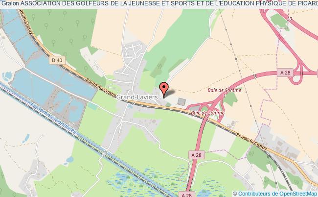 plan association Association Des Golfeurs De La Jeunesse Et Sports Et De L'education Physique De Picardie (agjsep De Picardie) Grand-Laviers