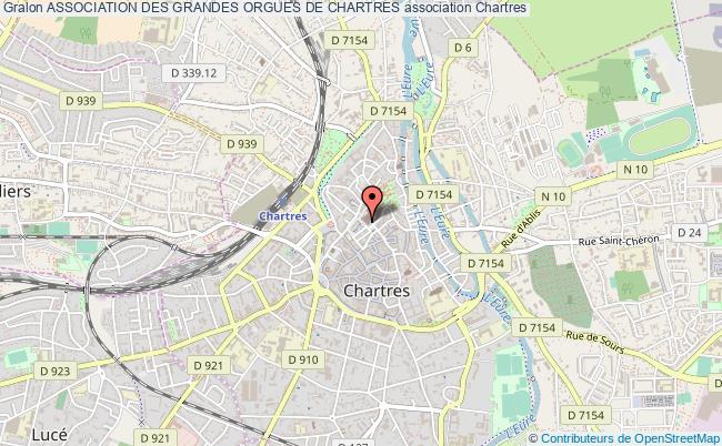 plan association Association Des Grandes Orgues De Chartres Chartres
