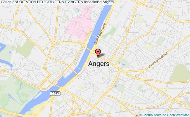 plan association Association Des GuinÉens D'angers Angers