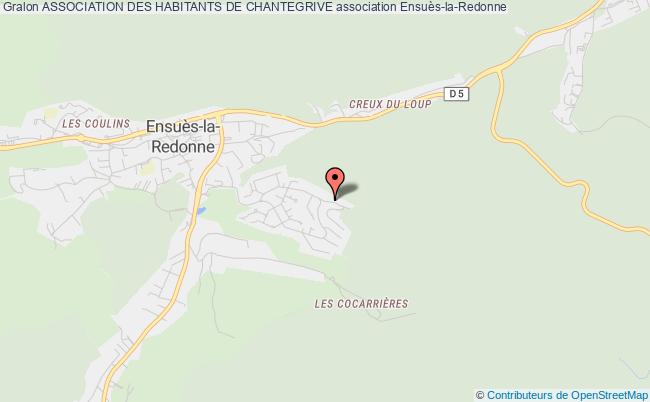 plan association Association Des Habitants De Chantegrive Ensuès-la-Redonne