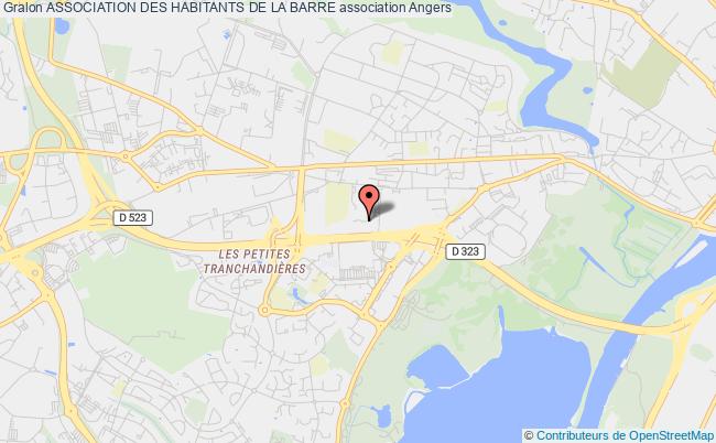 plan association Association Des Habitants De La Barre Angers
