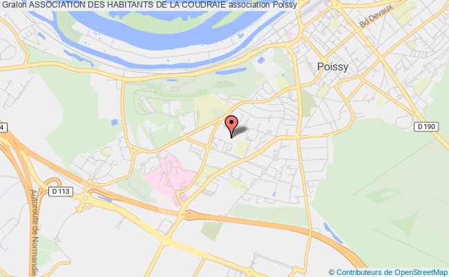 plan association Association Des Habitants De La Coudraie Poissy