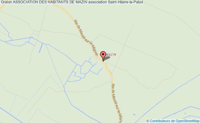 plan association Association Des Habitants De Mazin Saint-Hilaire-la-Palud