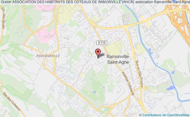 ASSOCIATION DES HABITANTS DES COTEAUX DE RAMONVILLE (AHCR)