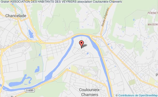 plan association Association Des Habitants Des Veyriers Coulounieix-Chamiers
