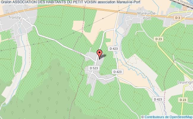 plan association Association Des Habitants Du Petit Voisin Mareuil-le-Port