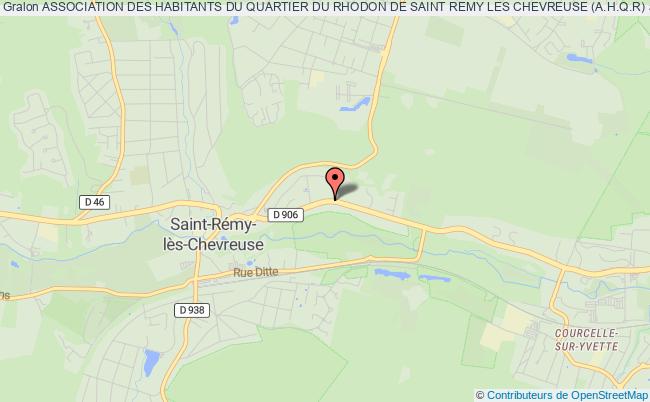 plan association Association Des Habitants Du Quartier Du Rhodon De Saint Remy Les Chevreuse (a.h.q.r) Saint-Rémy-lès-Chevreuse