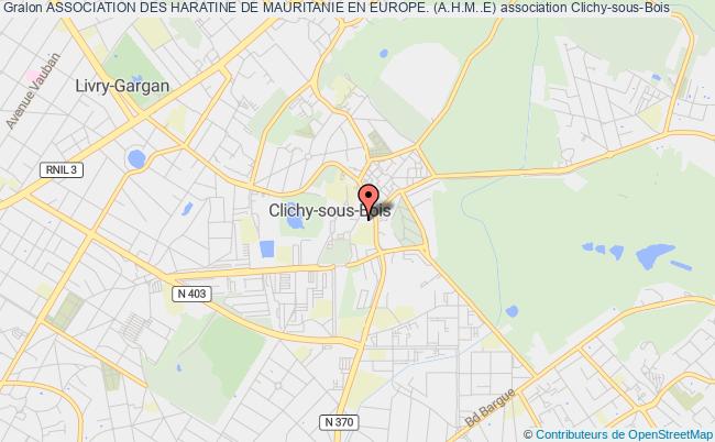 plan association Association Des Haratine De Mauritanie En Europe. (a.h.m..e) Clichy-sous-Bois