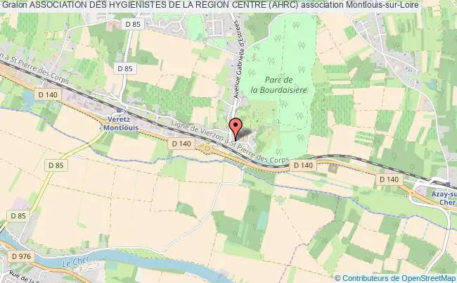 plan association Association Des Hygienistes De La Region Centre (ahrc) Montlouis-sur-Loire