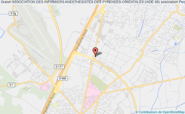 plan association Association Des Infirmiers Anesthesistes Des Pyrenees-orientales (iade 66) Perpignan