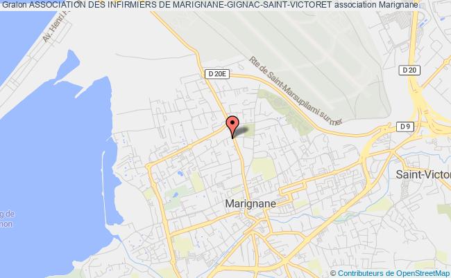 plan association Association Des Infirmiers De Marignane-gignac-saint-victoret Marignane