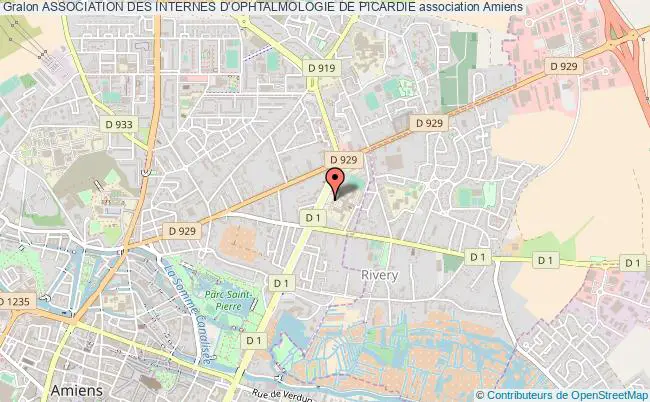 plan association Association Des Internes D'ophtalmologie De Picardie Amiens