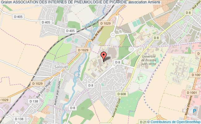 plan association Association Des Internes De Pneumologie De Picardie Amiens