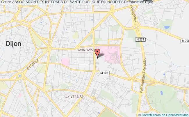 plan association Association Des Internes De Sante Publique Du Nord-est Dijon