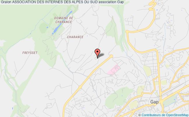 plan association Association Des Internes Des Alpes Du Sud Gap