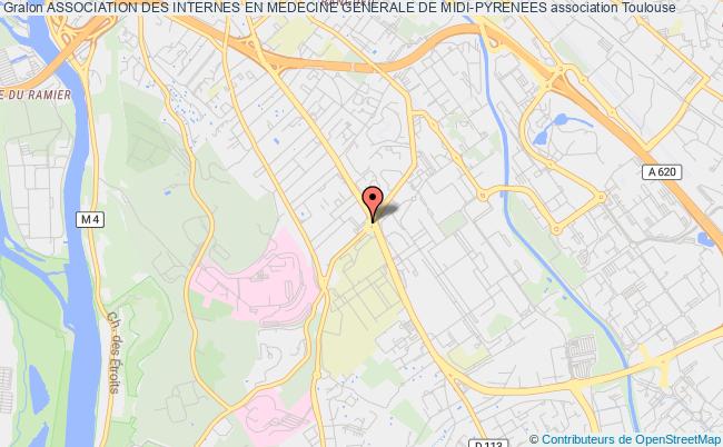 plan association Association Des Internes En Medecine Generale De Midi-pyrenees Toulouse