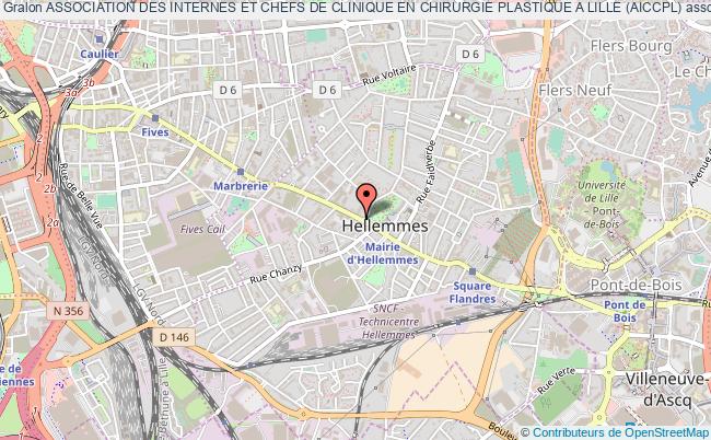 plan association Association Des Internes Et Chefs De Clinique En Chirurgie Plastique A Lille (aiccpl) Lille  Cedex