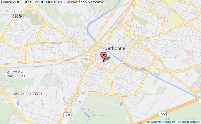 plan association Association Des Internes Narbonne